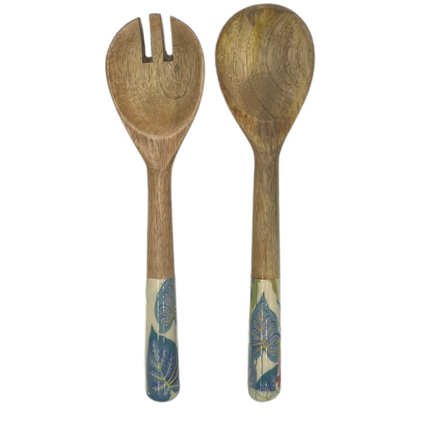 Salad servers Orange/pink