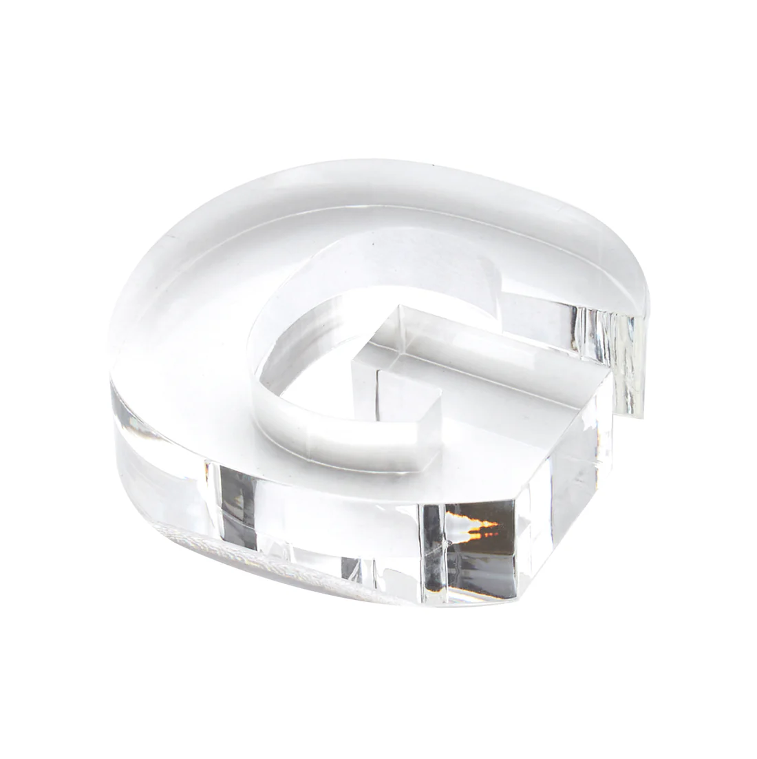 TW Clear Letter G