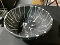 Wave Bowl Large Black/White Split