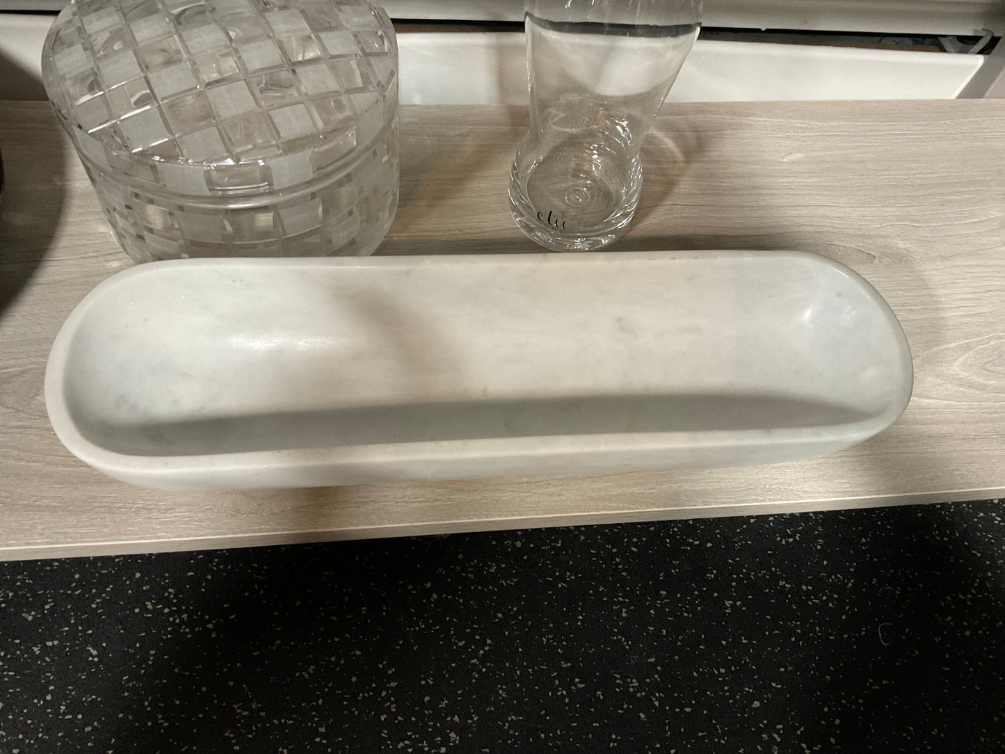 White Marble Trough
