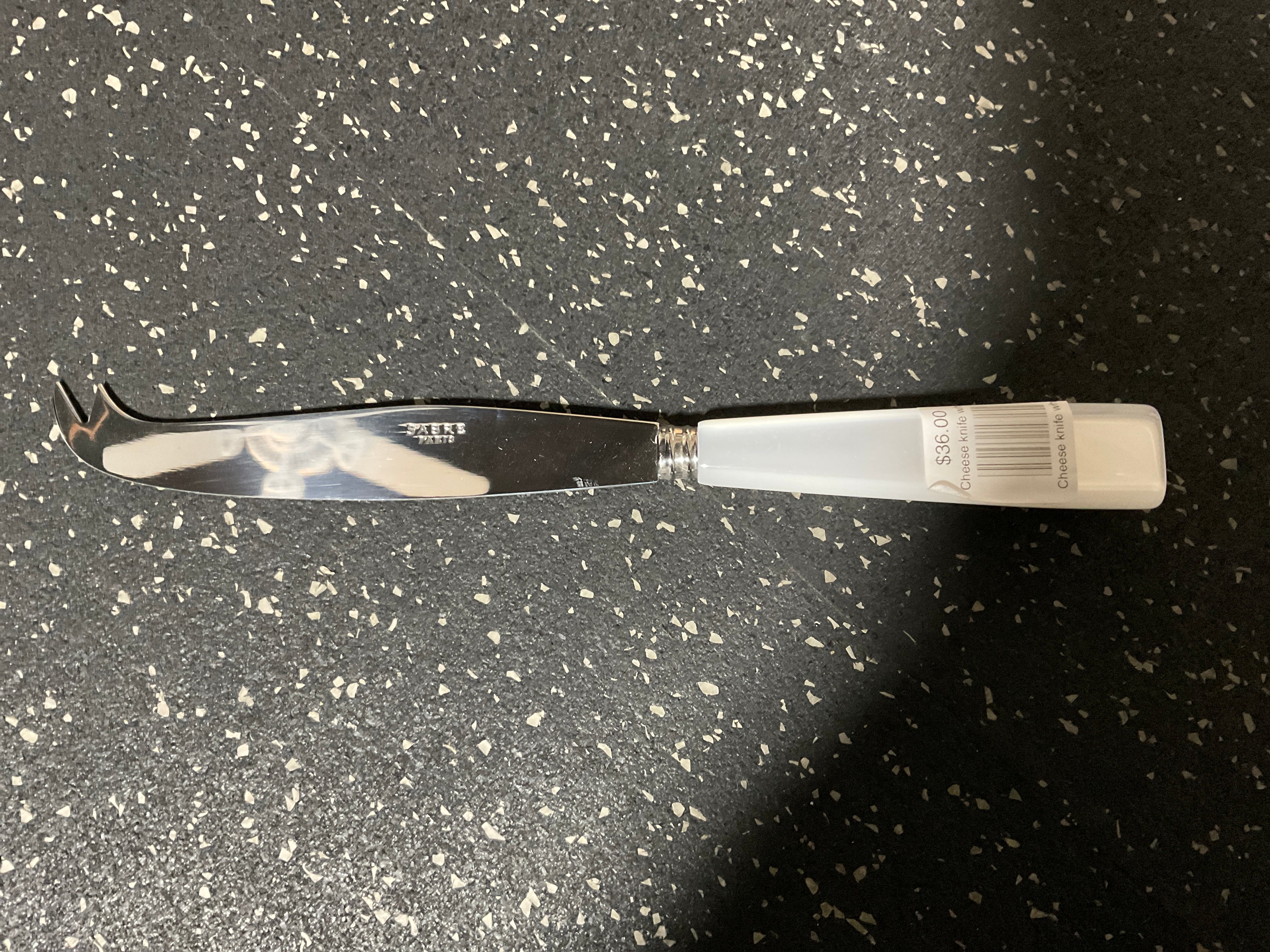 Cheese knife white