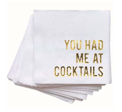 YOU HAD ME AT COCKTAILS