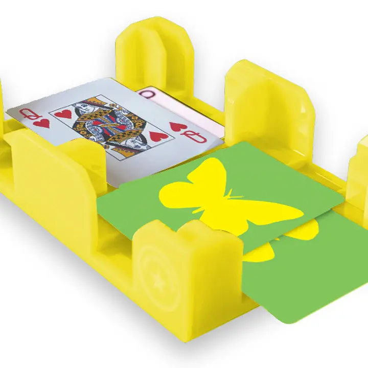 spinner tray canasta yellow