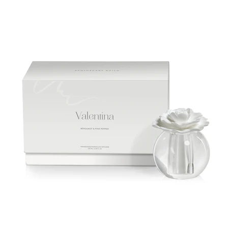 Valentina Crystal Ball Diffuser-Moroccan Peony