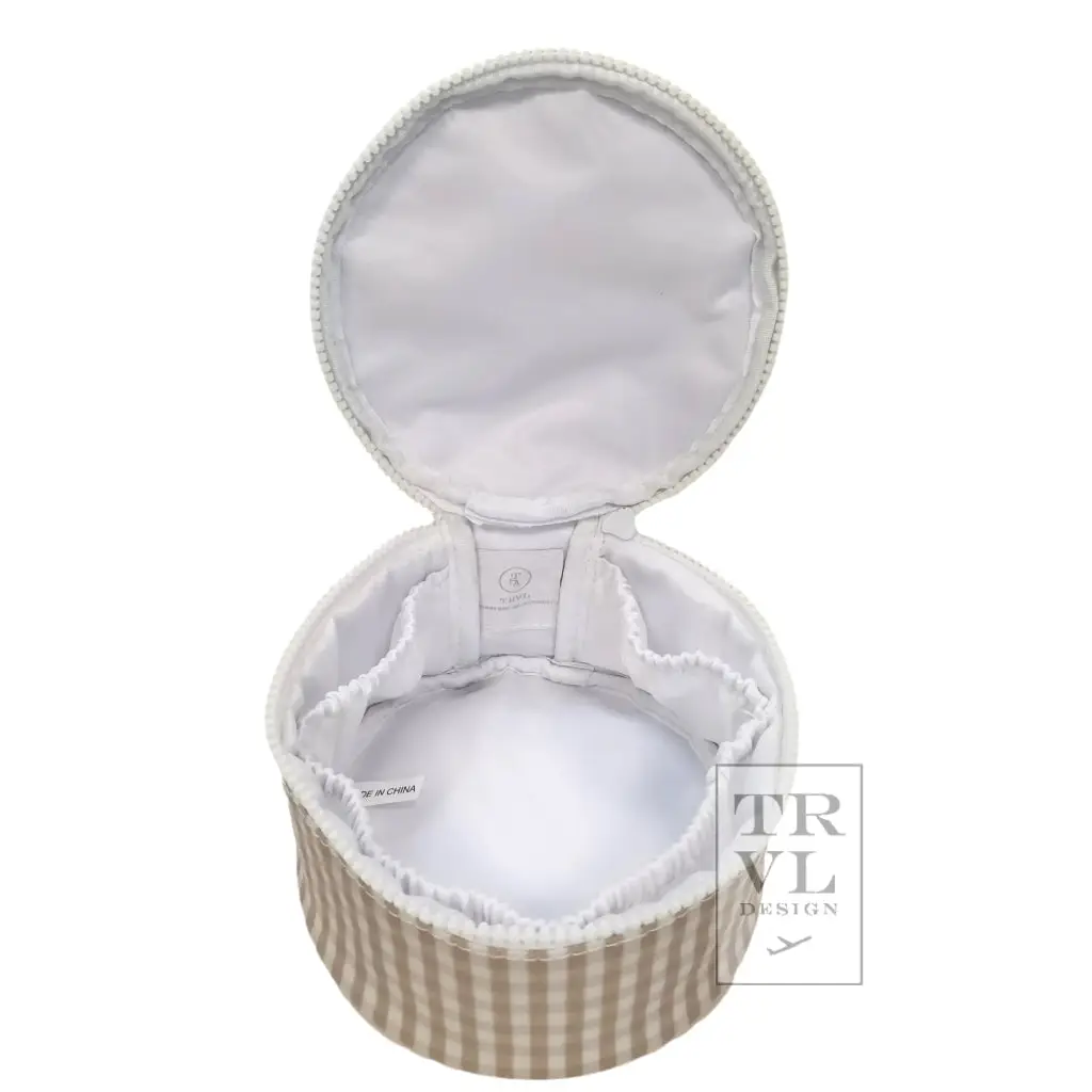 Roundup Jewel Case - Gingham Khaki