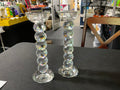 Crystal Ball Candlesticks
