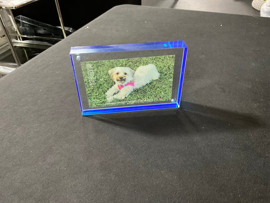 Blue/Green Picture Frame