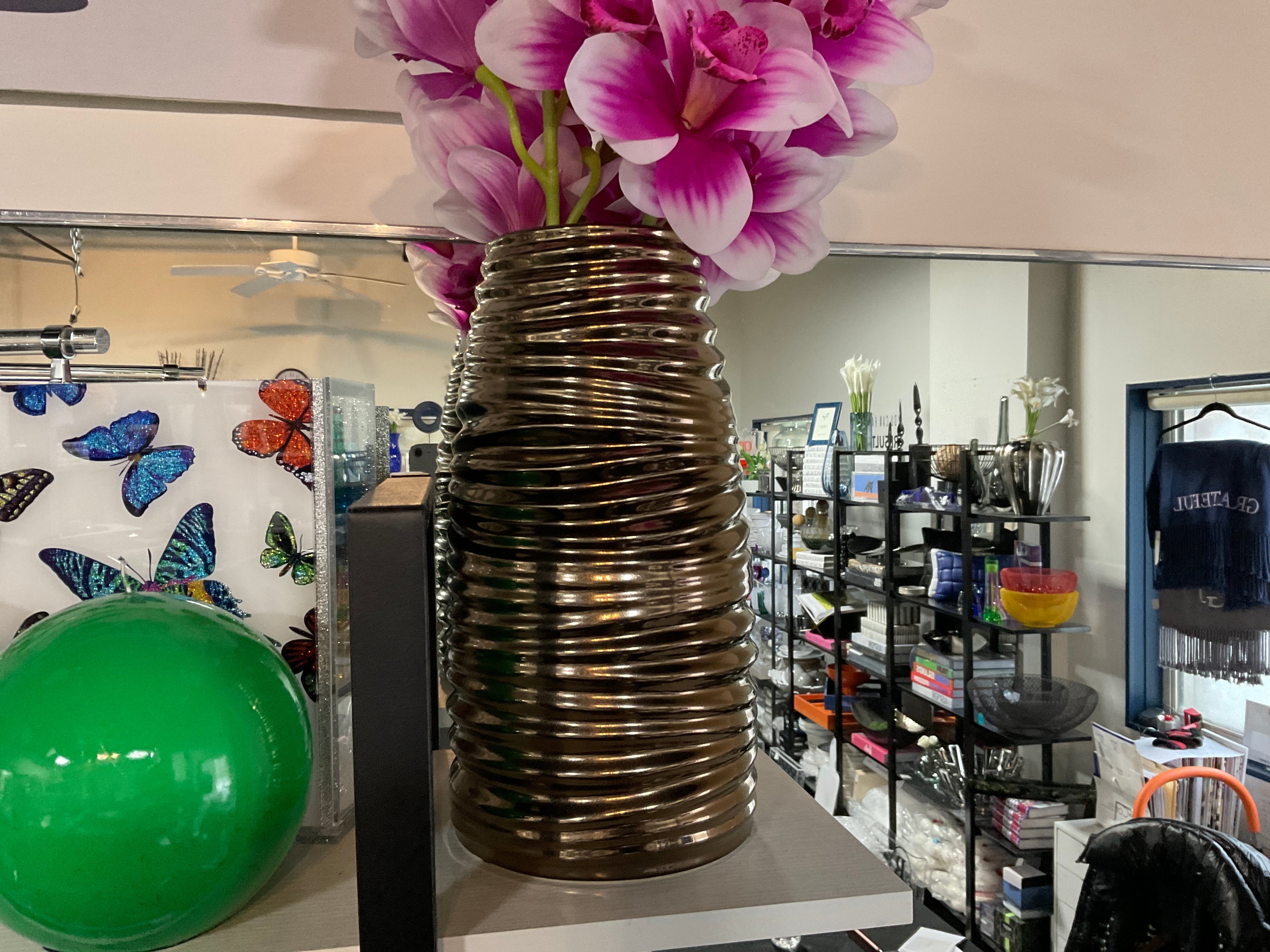 Nordic Vase Small-Bronze