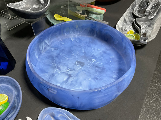17” Rock Pool Bowl Azul