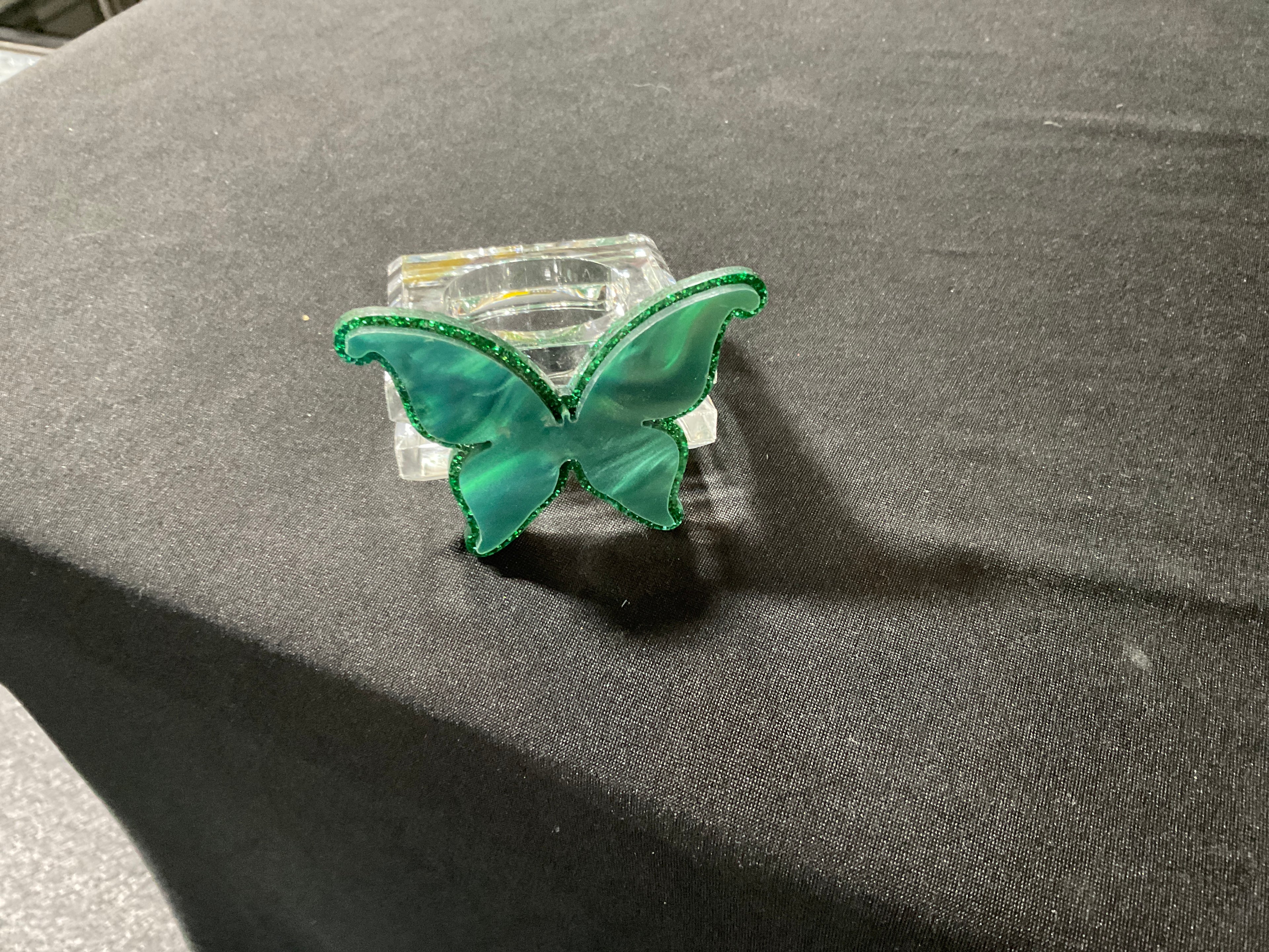 Butterfly Napkin Rings Double Layer s/4