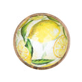 Bowl, Lemon, mango wood