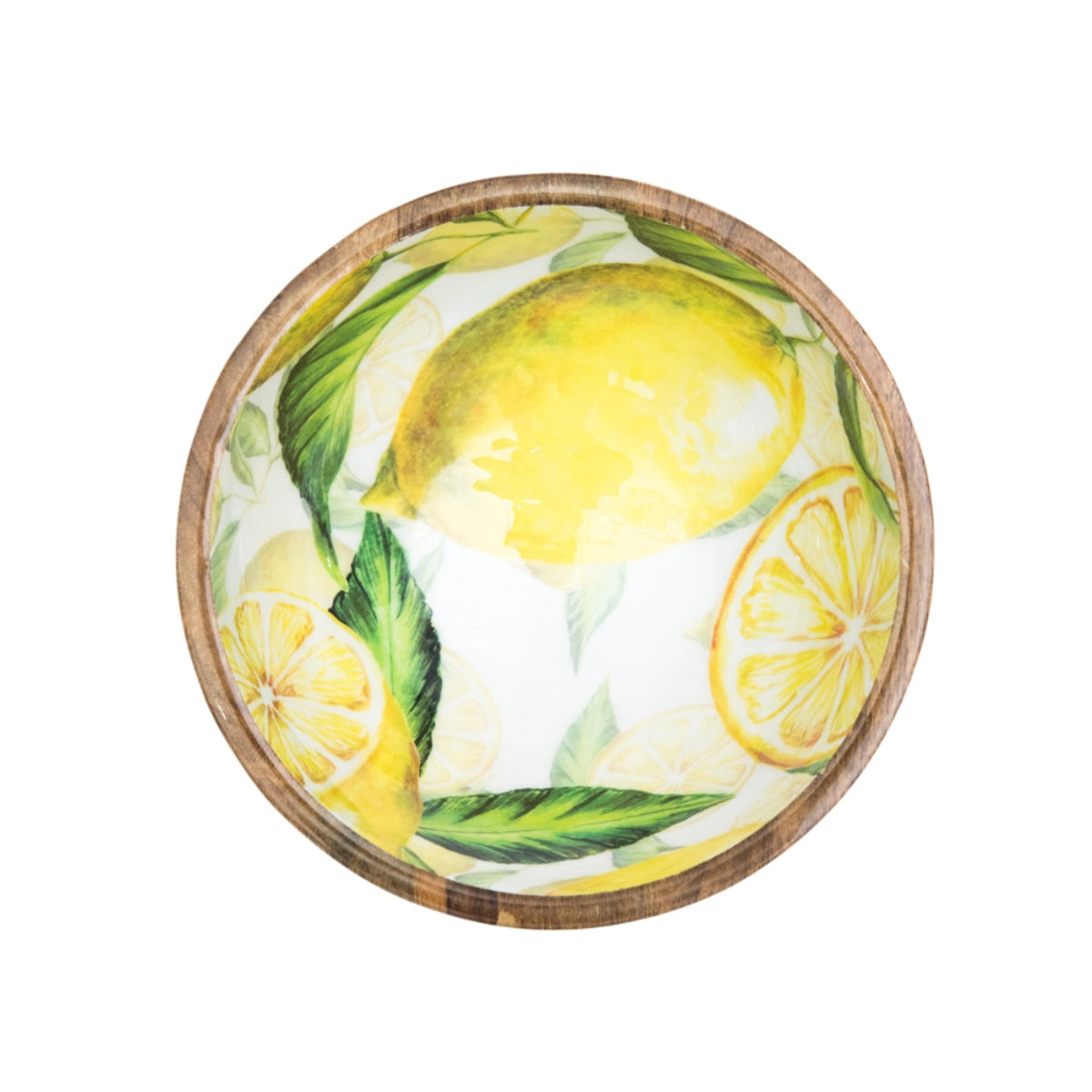 Bowl, Lemon, mango wood