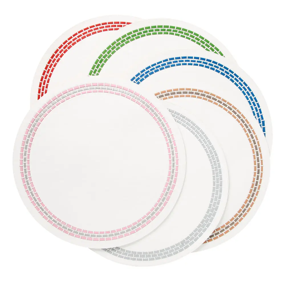 June Placemats Beige/Taupe Cowboy S/4