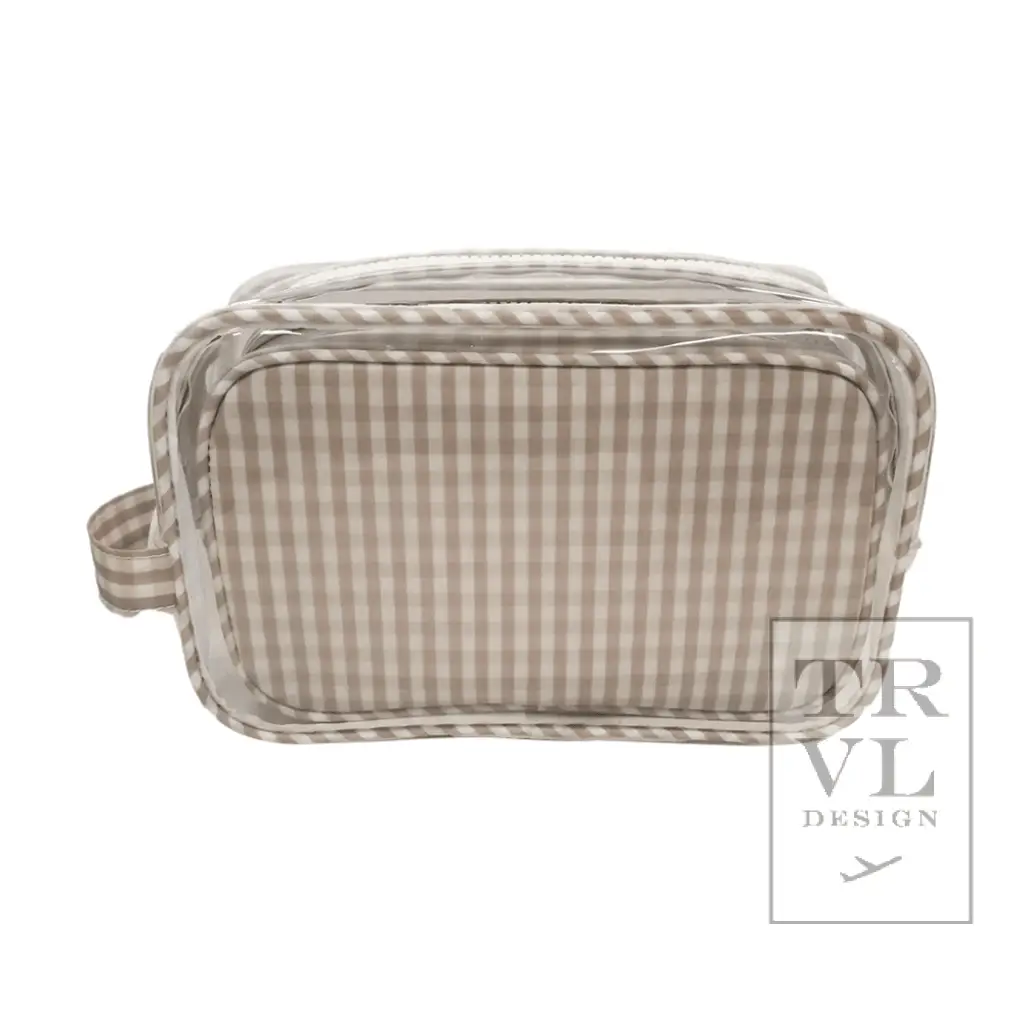 Duo Gingham Clear - Gingham Khaki