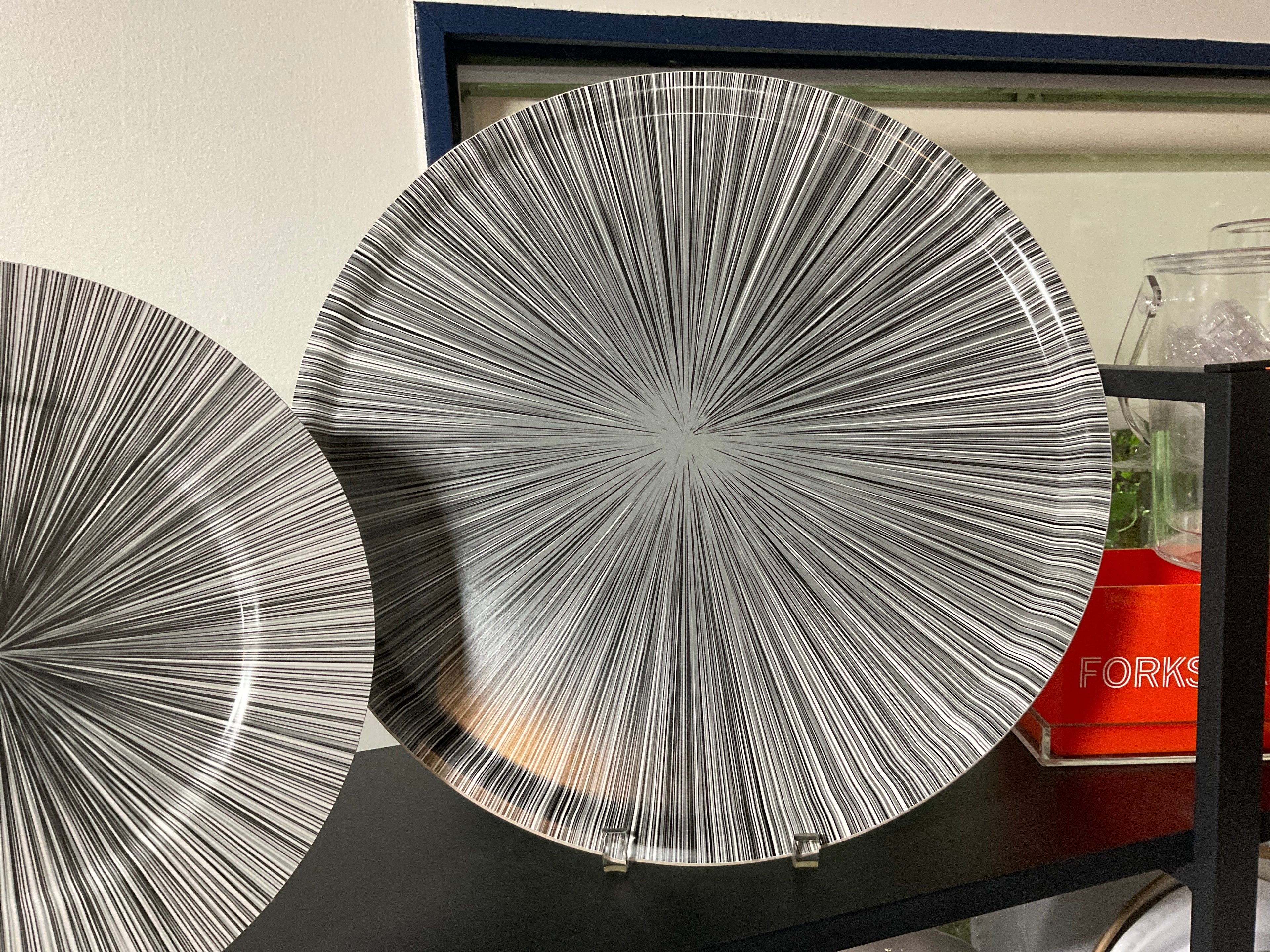 Black Multi Line Tray-45