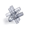 GLASS BOOKEND SMOKE
