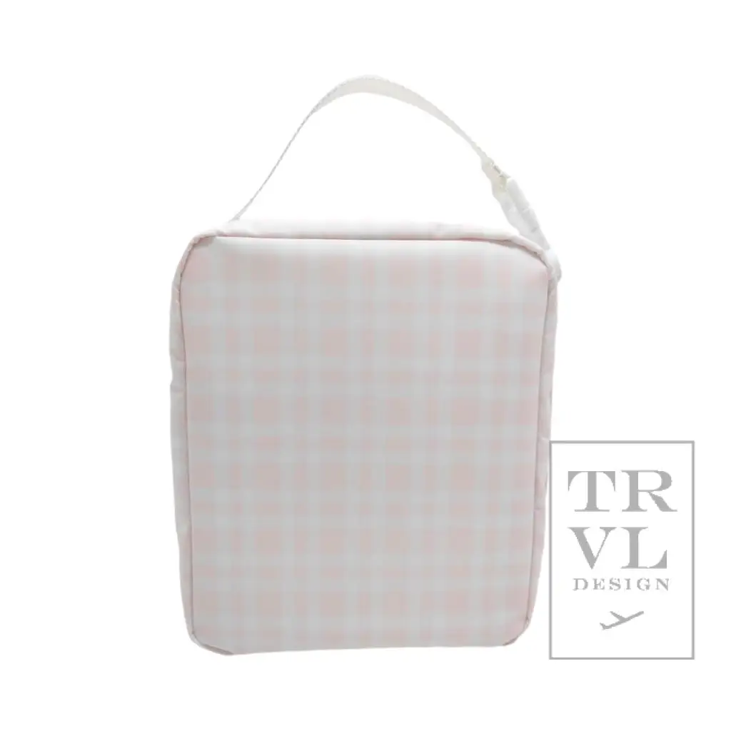 Lunch Box Insulated Lunch Bag - Pimlico Plaid Pink