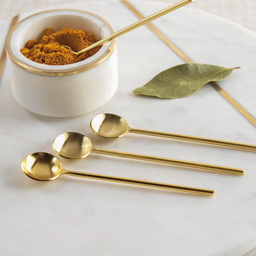 Set/4 Maroc Sm Tea Spoons