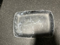 21” Large Resin Tray Black Marble