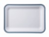 Bar Harbor Blue 17" x 12" Serving Tray
