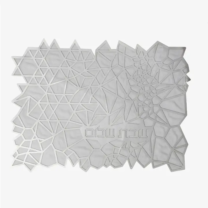 Challah Cover Silver