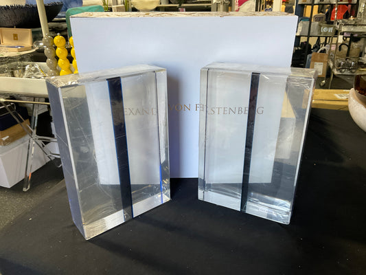 Voltage Chapter Bookends Sapphire