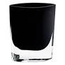 Samantha Lead Free Crystal 8” Black Picket Vase