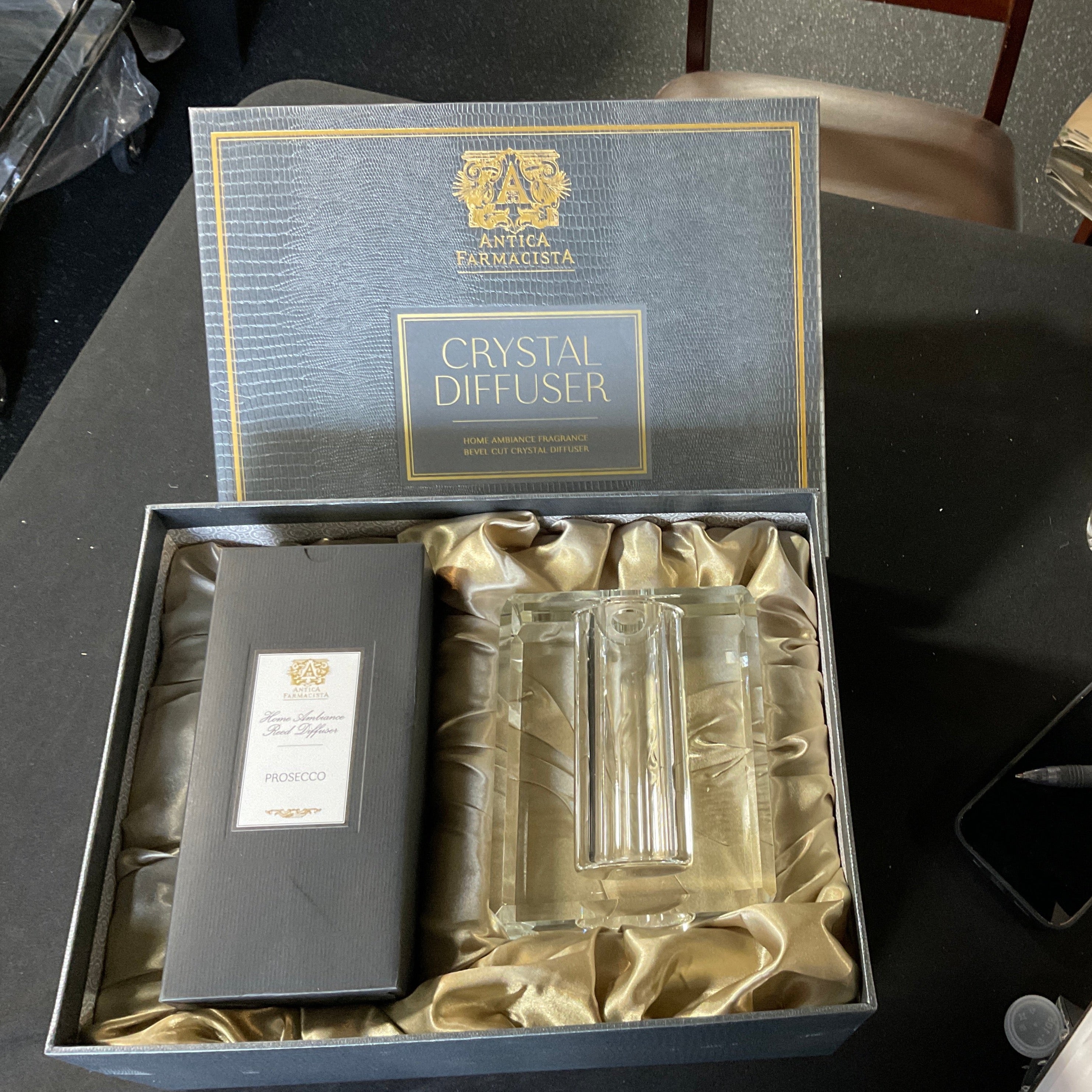 Crystal Decanter Gift Set Prosecco