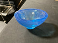 Blue Glass Bowl-Oval