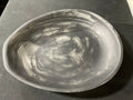 LARGE ROUND PLATTER BLACK