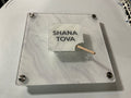 Shana Tova Square Tray with Honey Holder