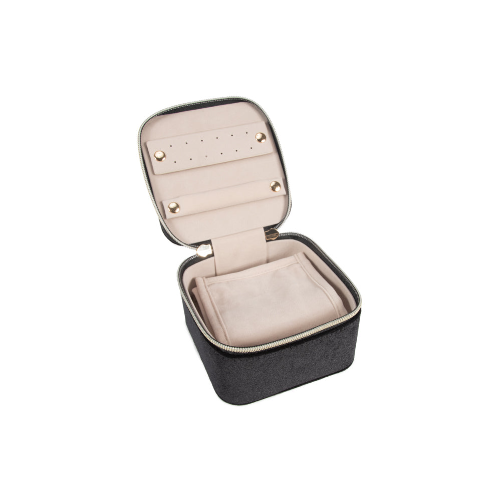Vera Travel Jewelry Case with Pouch-Berry