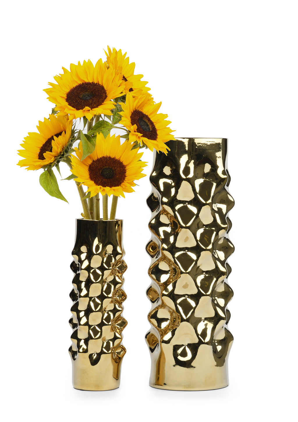 MALIBU SMALL VASE GOLD