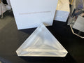 Voltage Large Triangle Delta Dish White 9.5