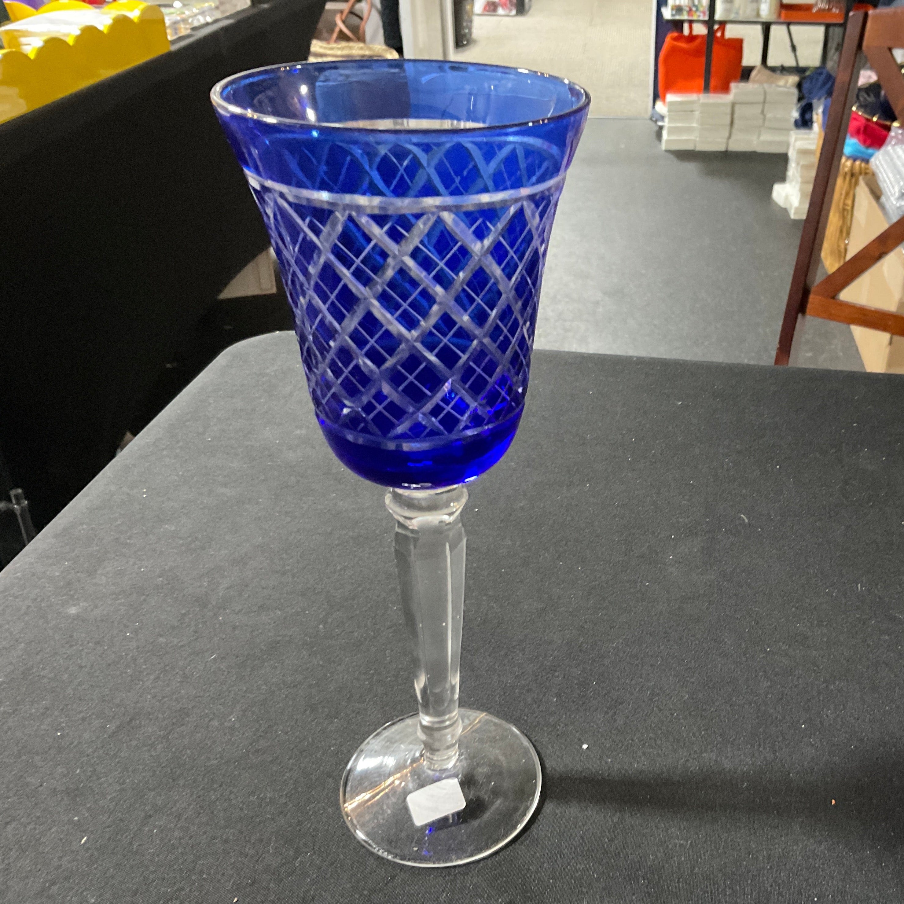 Glam Goblet Large-Cobalt
