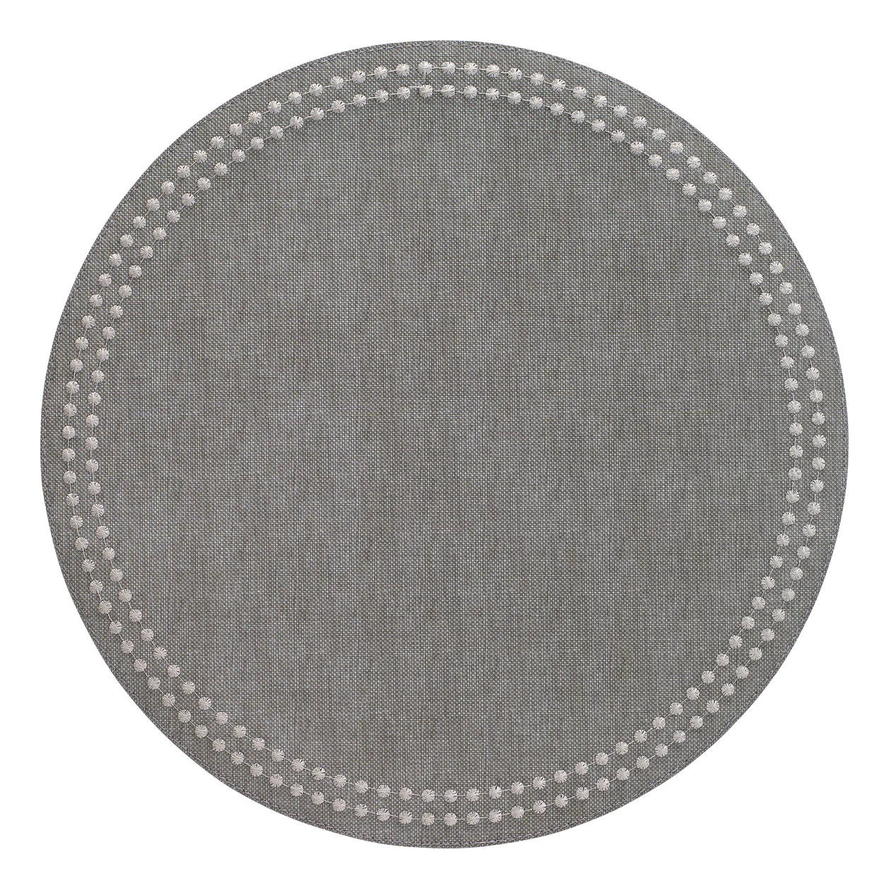 Pearls Placemat-Light Grey S/4