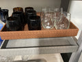 Wicker Tray Brown