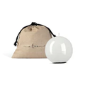 6” Ball Candle White