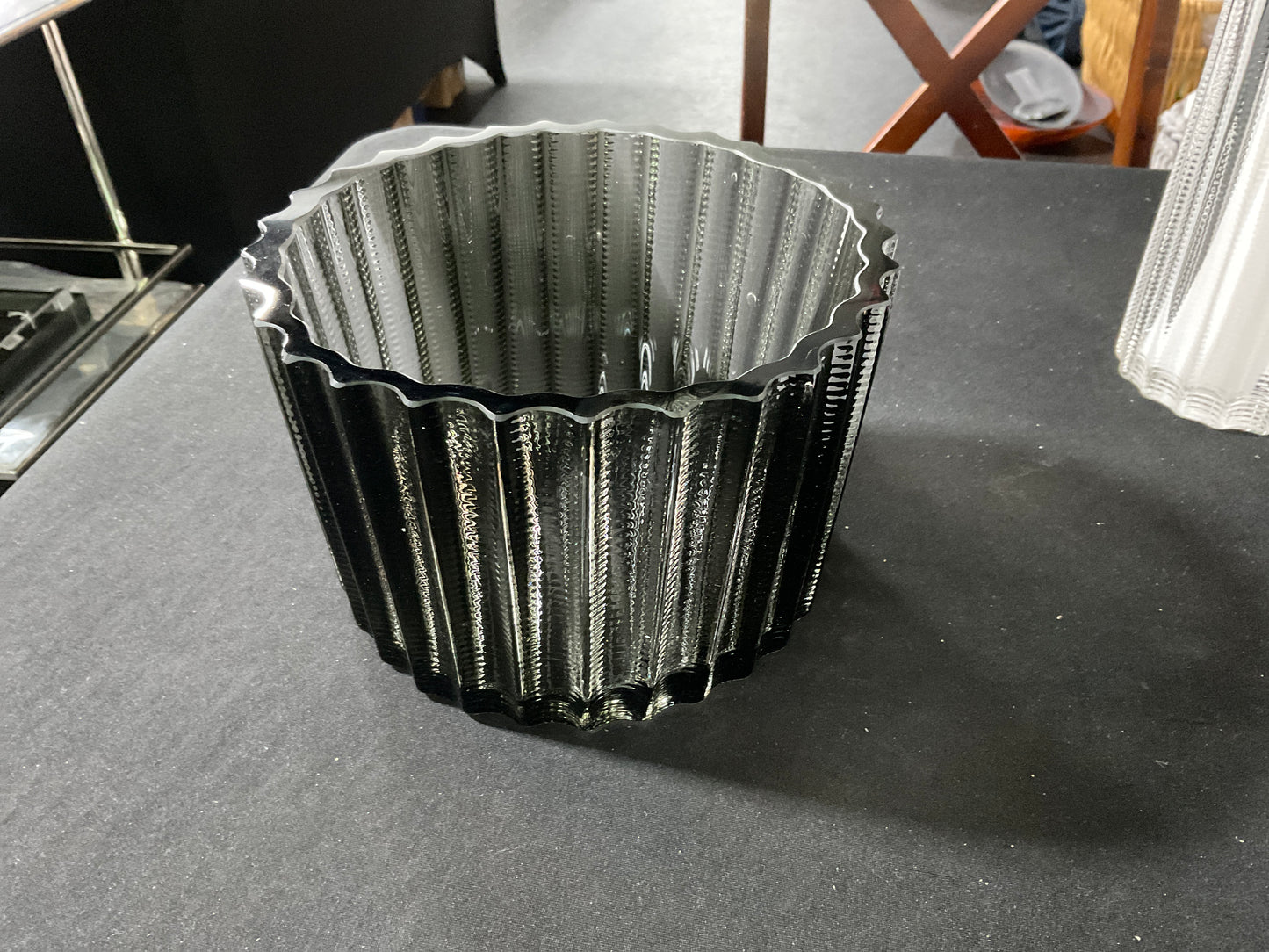 Threaded Vessel Low Grey/Crystal Splash