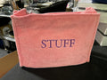 Large Terry Cosmetic with Embroidery