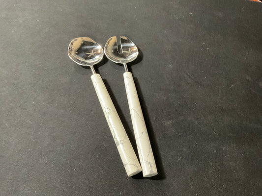 White Marble Servers