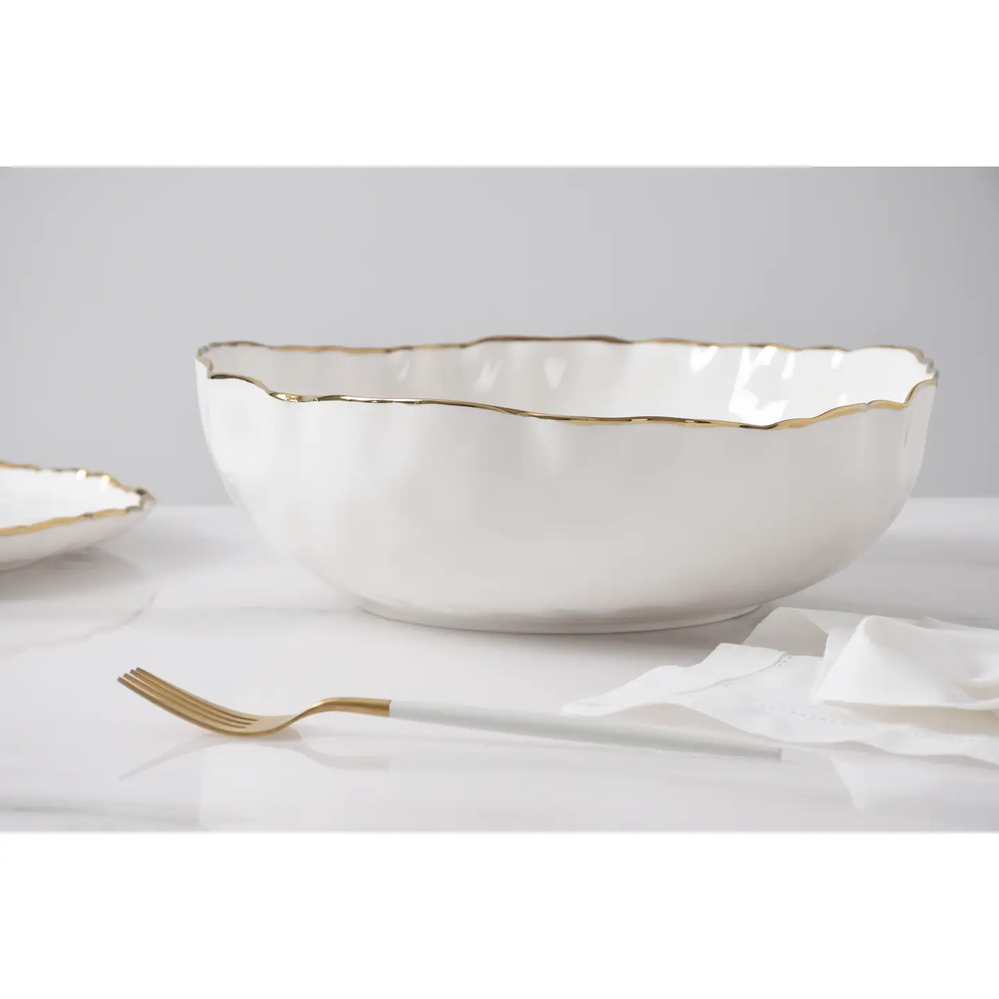 LARGE BOWL gold