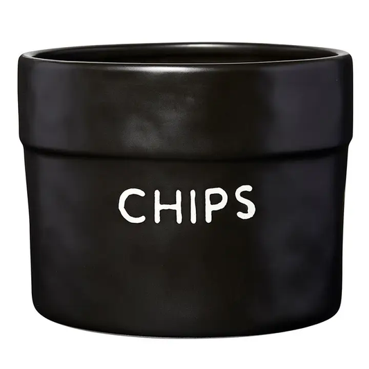 Black Large Chips Bag