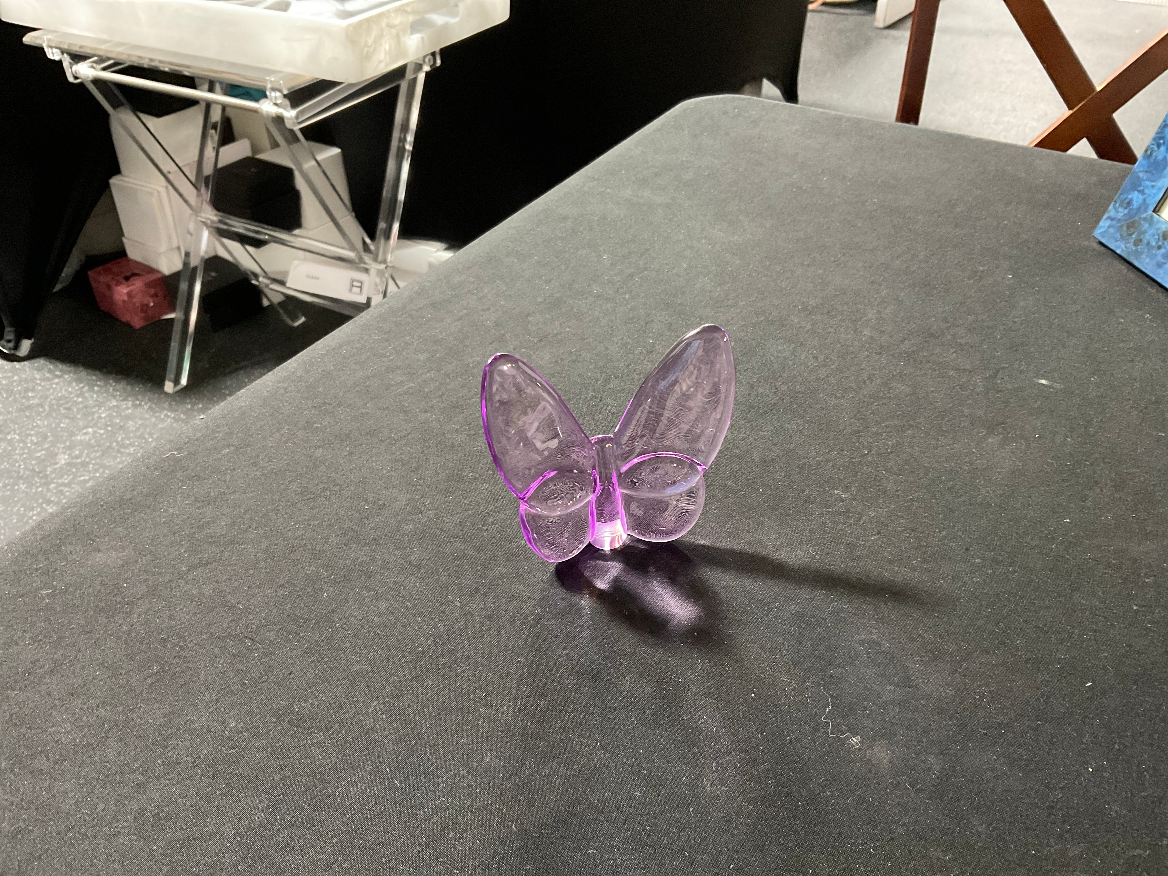 Large Crystal Butterfly Purple