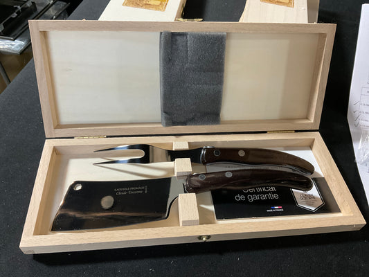 BERLINGOT CHEESE SET BROWN