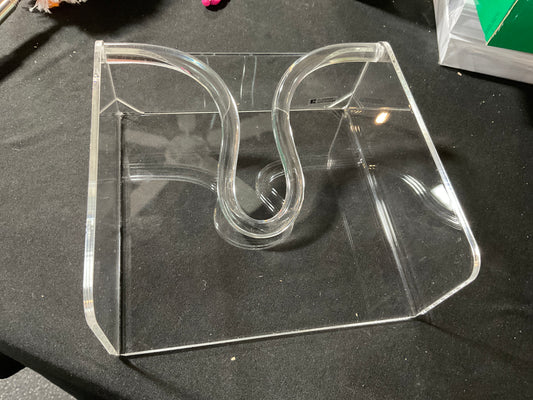 Acrylic Bow Rod Lunch Napkin Holder