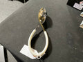Kiss Salad Tongs-Gold/Silver White Handle