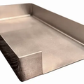 Silver guest towel tray