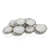 Cluster Tray Nickel/White