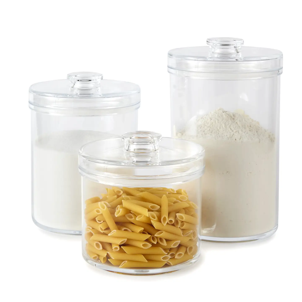 Round Canisters with Lids